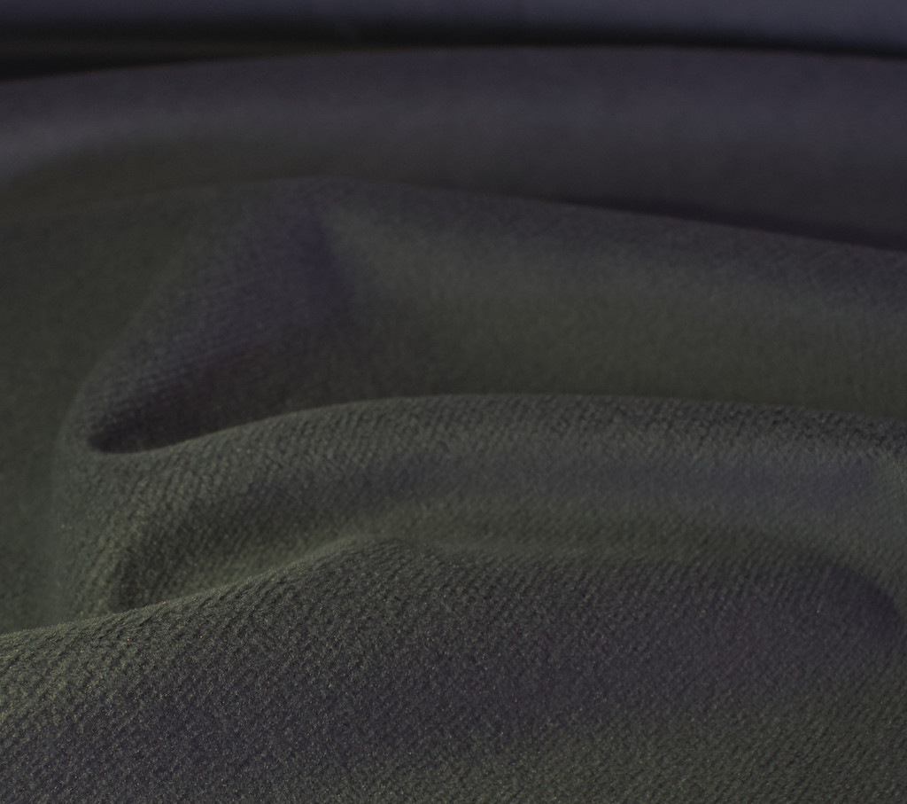 Decke Puma schwarz, schwarz, Merinowolle/Kaschmir steinfarben, Premium  mit Wattierung